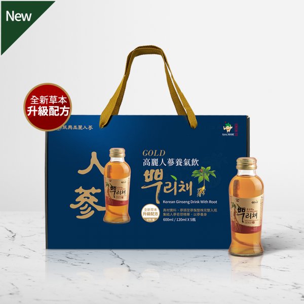高麗人蔘養氣飲Gold-5入禮盒